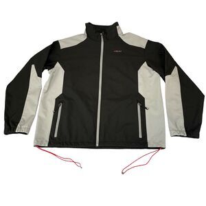Weatherproof 32 Degrees Jacket Mens XL Black Polyester Long Sleeve Full Zipper